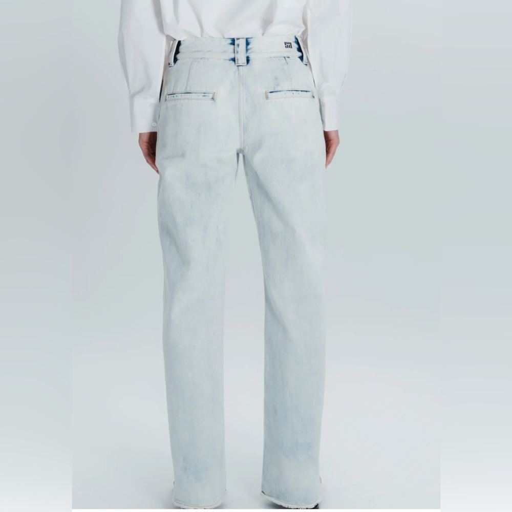 SAINTART NESSA DENIM PANT, INDIGO BLEACH size S new with tags - Picture 3 of 8